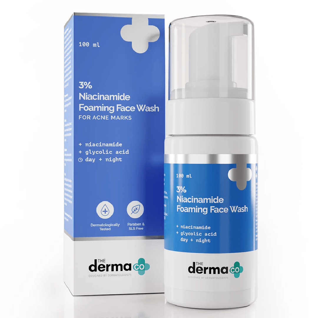The Derma Co 3% Niacinamide Foaming Face Wash 100ml