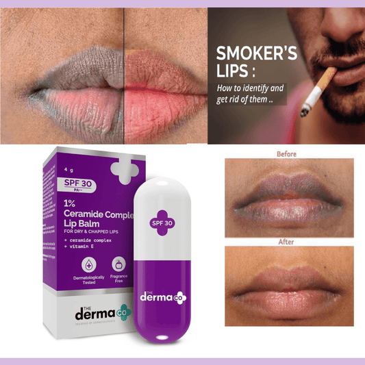 The Derma Co Ceramide Lip Balm SPF 30 – 4g