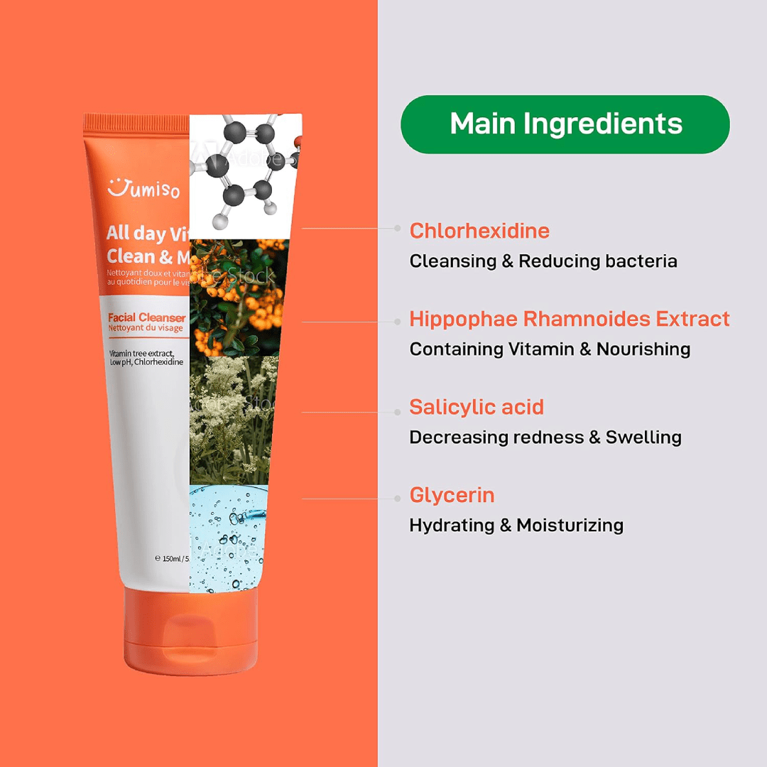 Jumiso All Day Vitamin Mild Facial Cleanser 150ml