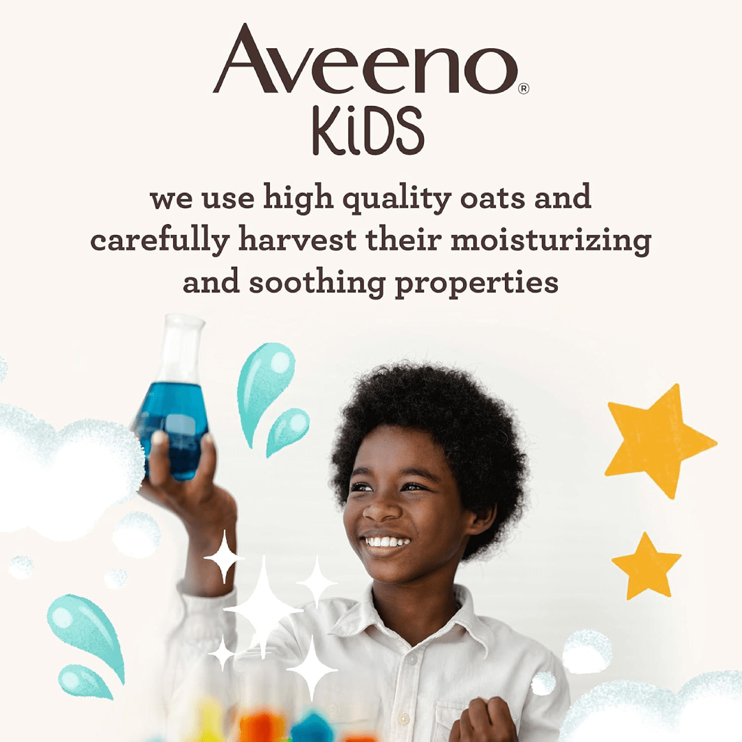 Aveeno Kids Face &amp; Body Wash 532ml