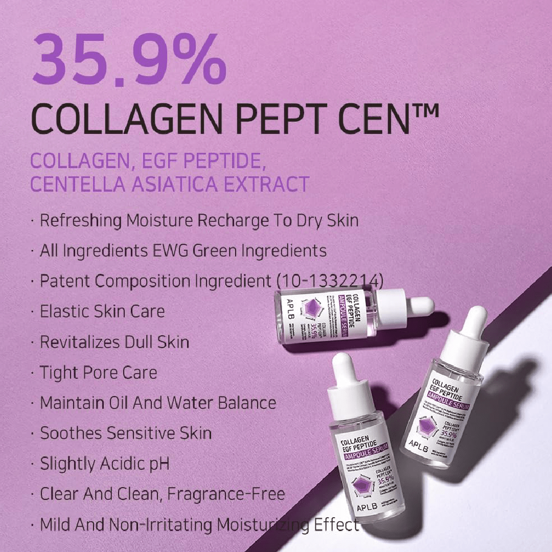 APLB Collagen EGF Peptide Ampoule Serum 40ml