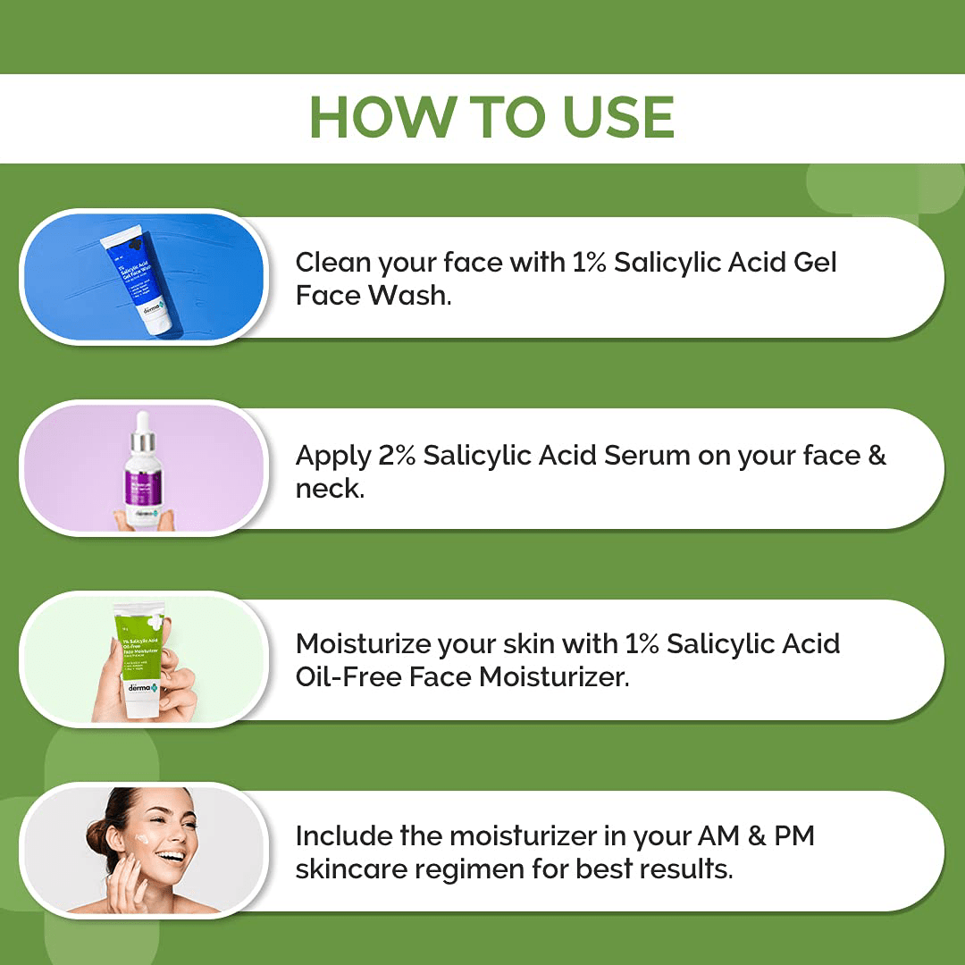 The Derma Co 1% Salicylic Acid Oil-Free Moisturizer 50g