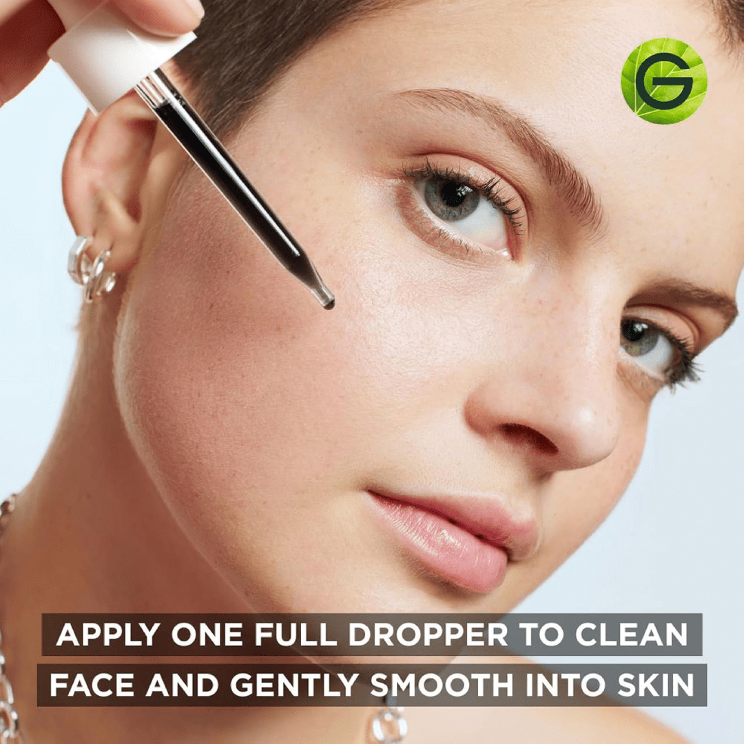 Garnier Charcoal Serum with 4% AHA + Salicylic Acid + Niacinamide – 30ml