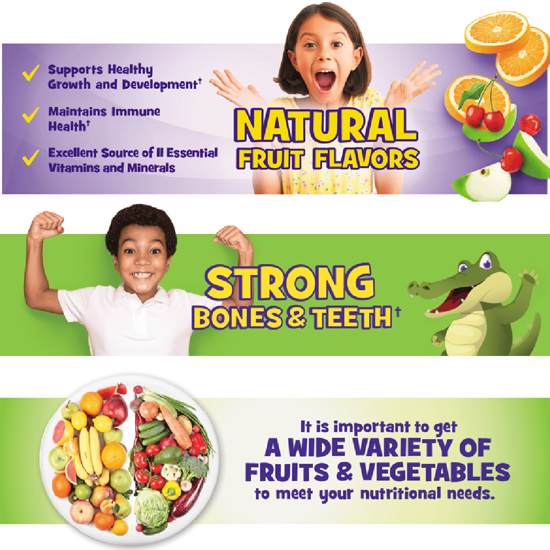 Kirkland Children’s Daily Multivitamin Gummies – 160 Gummies