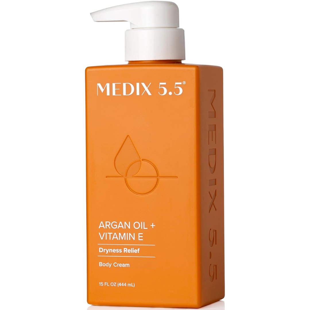 Medix 5.5 Argan Oil &amp; Vitamin E Anti-Aging Body Cream 444ml