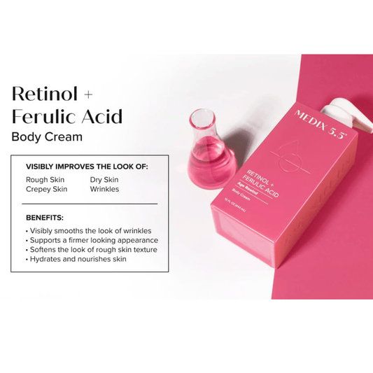 Medix 5.5 Retinol + Ferulic Acid Anti-Aging Body Cream 444ml