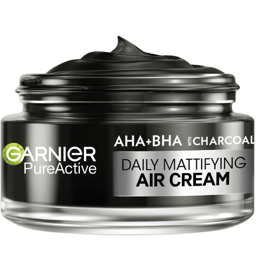 Garnier Pure Active AHA + BHA Charcoal Air Cream 50ml