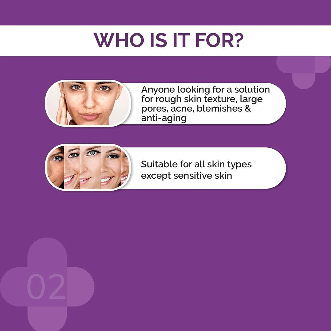The Derma Co 30% AHA + 2% BHA Peeling Solution 30ml