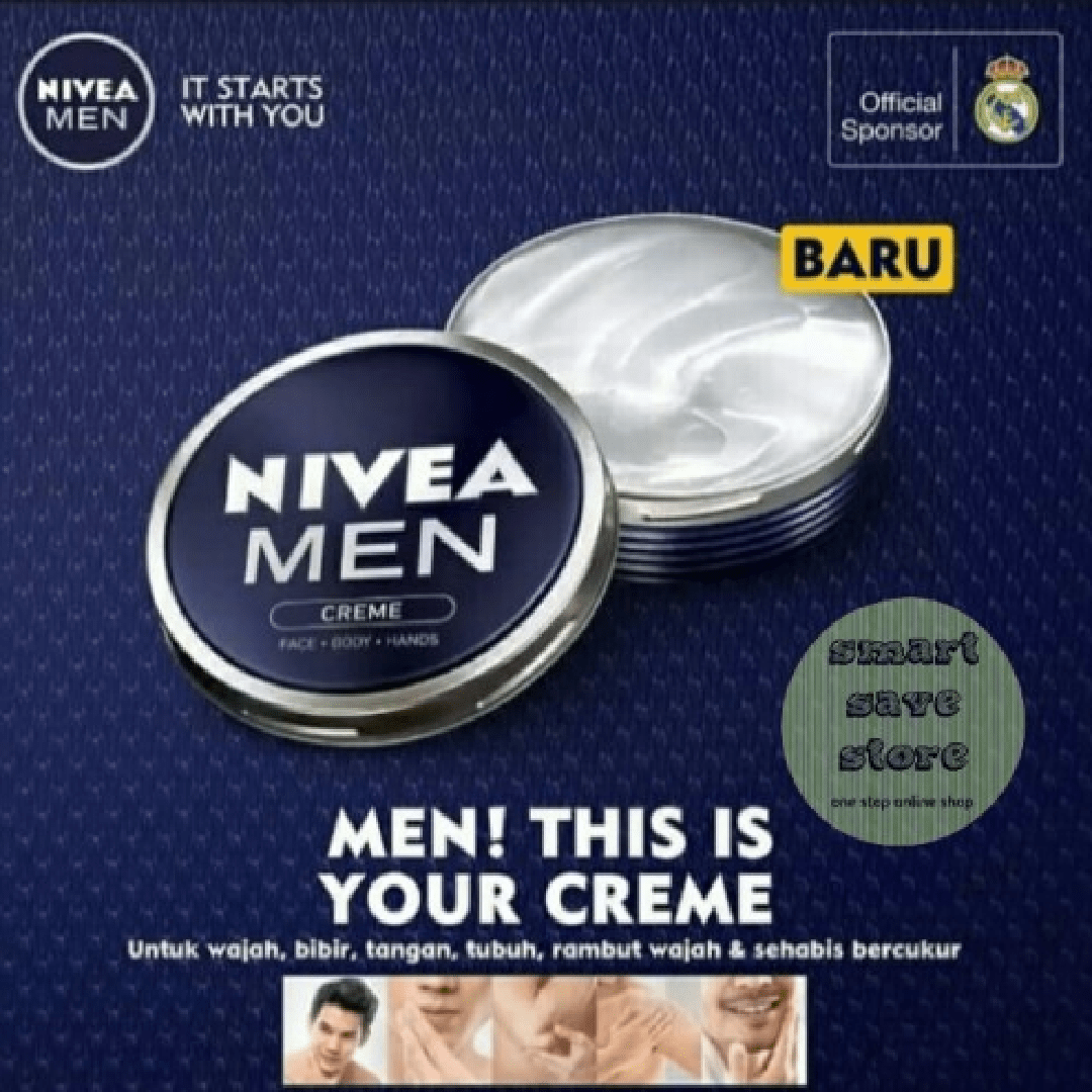 NIVEA MEN Face, Body & Hands Cream – 150ml