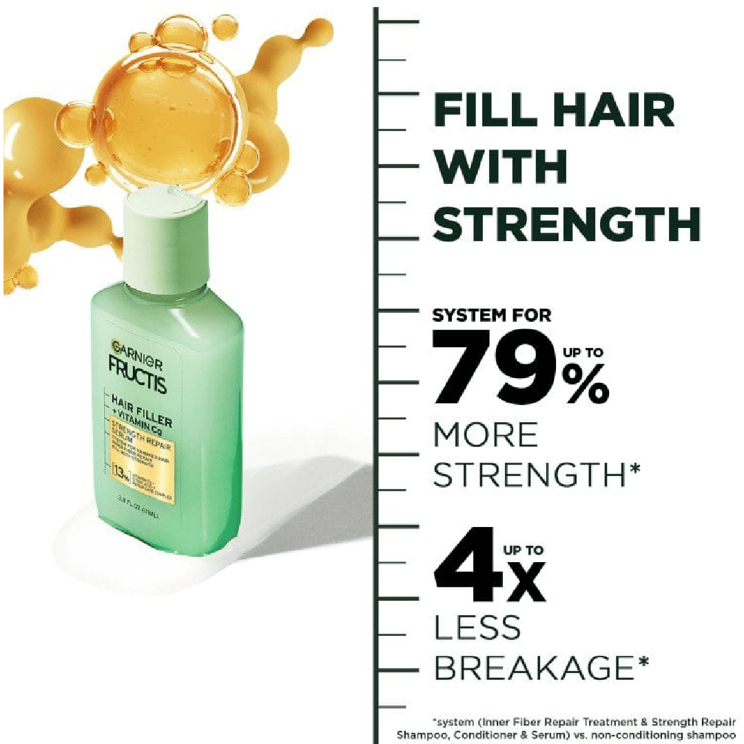 Garnier Fructis Hair Filler + Vitamin Cg Repair Serum 111ml