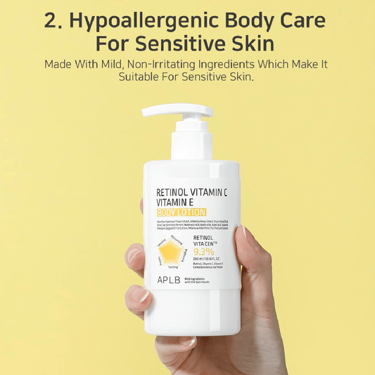 APLB Retinol Vitamin C &amp; Vitamin E Body Lotion 300ml