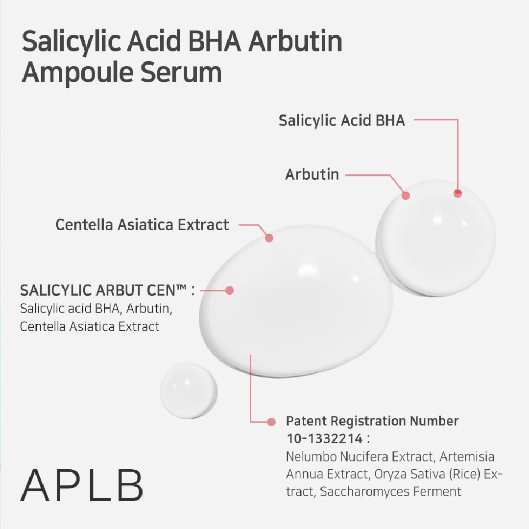 APLB BHA & Arbutin Ampoule Serum 40ml