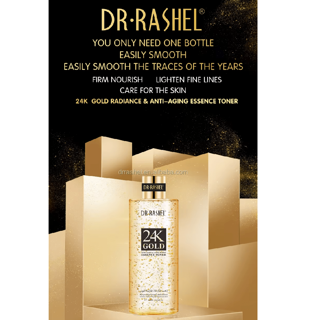 Dr.Rashel 24K Gold Radiance Anti-Aging Essence Toner 300ml