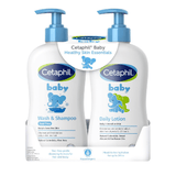 Cetaphil Baby Wash &amp; Shampoo + Lotion Duo Pack