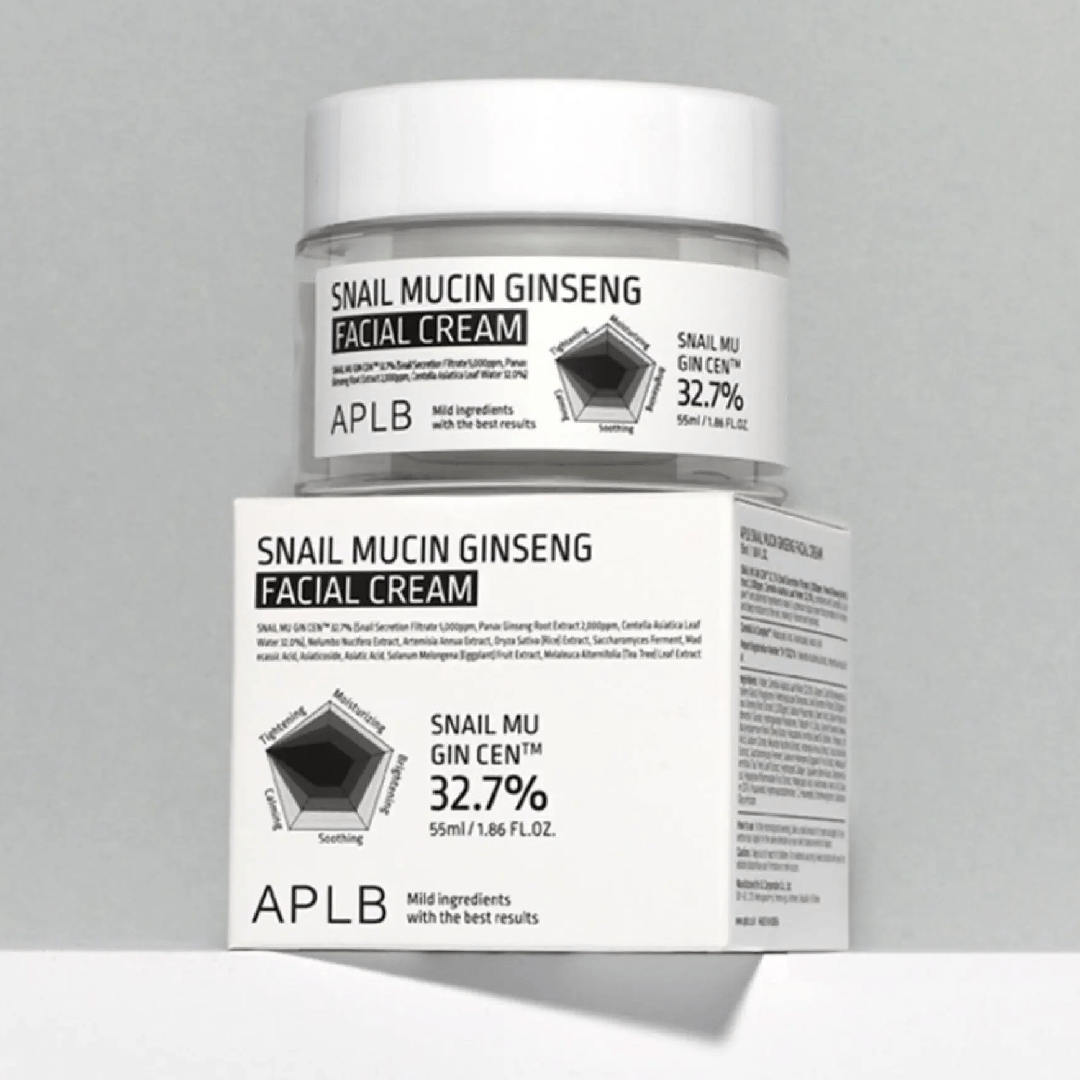 APLB Snail Mucin & Ginseng Facial Cream 55ml