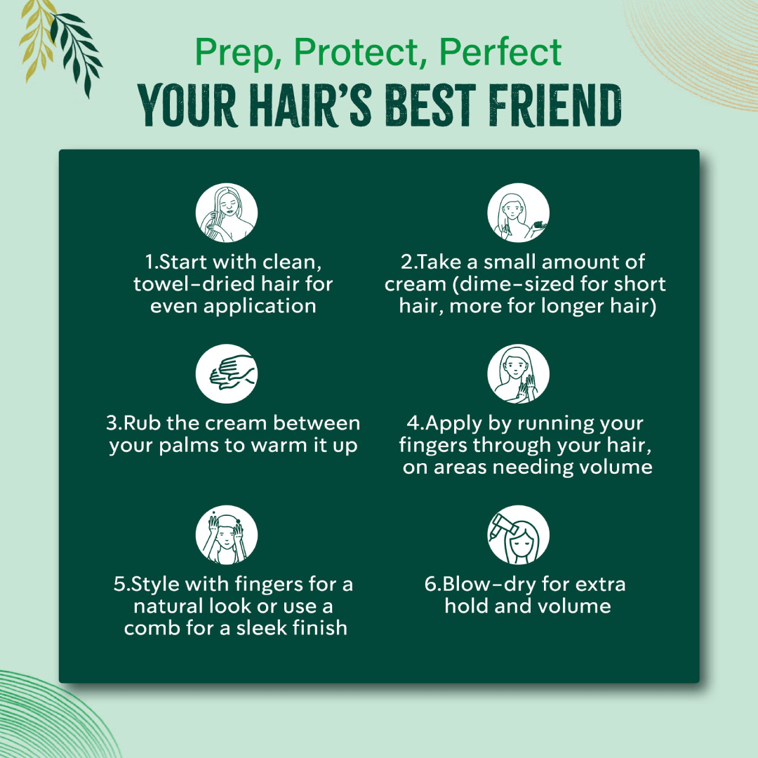 Vatika Nourish &amp; Protect Hair Cream – Olive, Henna &amp; Almond 140ml
