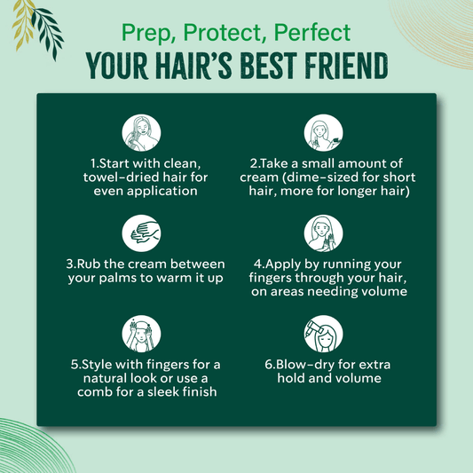 Vatika Nourish &amp; Protect Hair Cream – Olive, Henna &amp; Almond 140ml