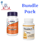 Bundle pack Now Glutathione (30 Capsules) &amp; Ceylon Science Vitamin C (60 Capsules)