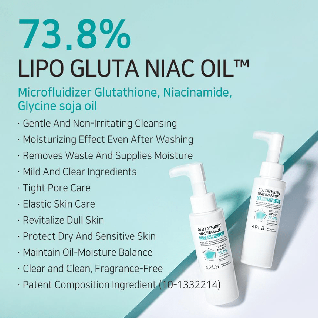 APLB Glutathione Niacinamide Cleansing Oil 105ml