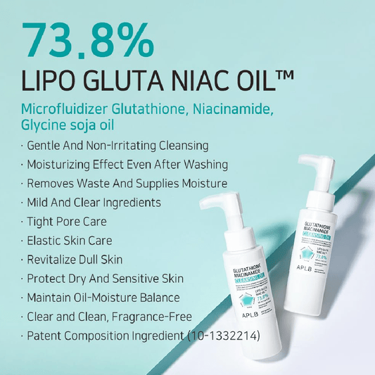 APLB Glutathione Niacinamide Cleansing Oil 105ml
