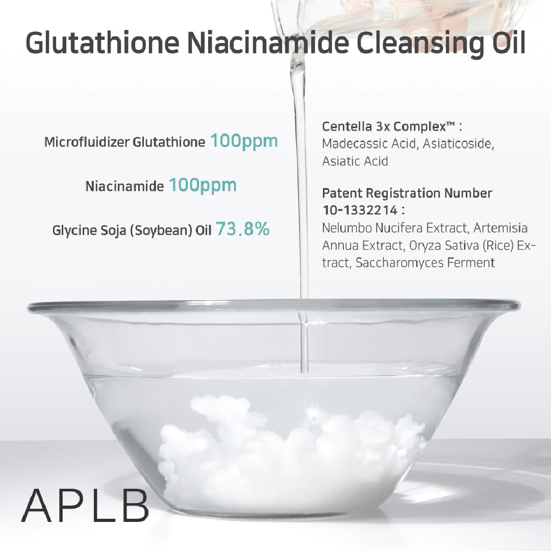 APLB Glutathione Niacinamide Cleansing Oil 105ml