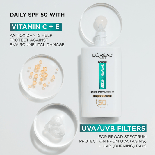 L’Oréal Paris Bright Reveal SPF 50 UV Lotion 50ml