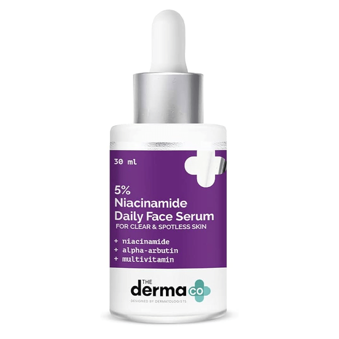 The Derma Co 5% Niacinamide Daily Face Serum 30ml