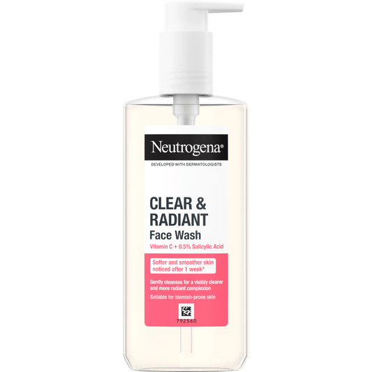 Neutrogena Clear & Radiant Face Wash 200ml