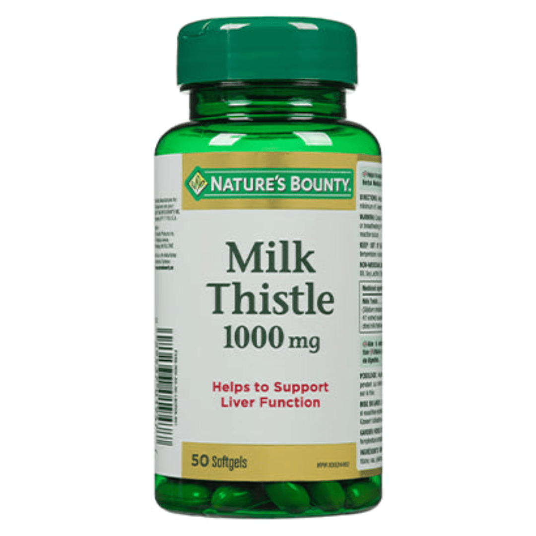Nature’s Bounty Milk Thistle 1000mg – 50 Softgels