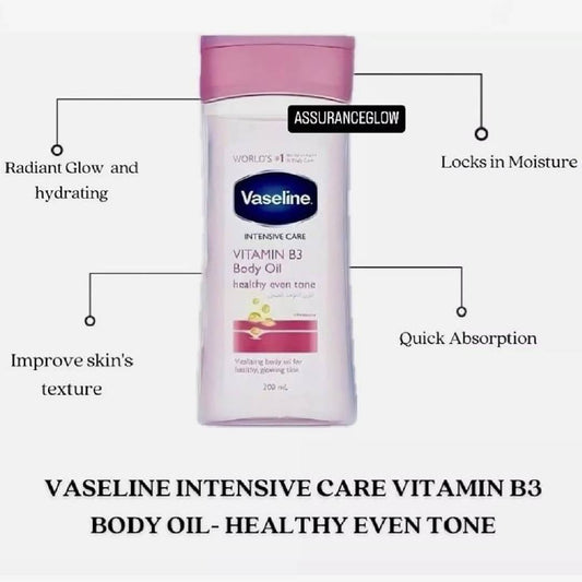 Vaseline Vitamin B3 Body Oil 200ml