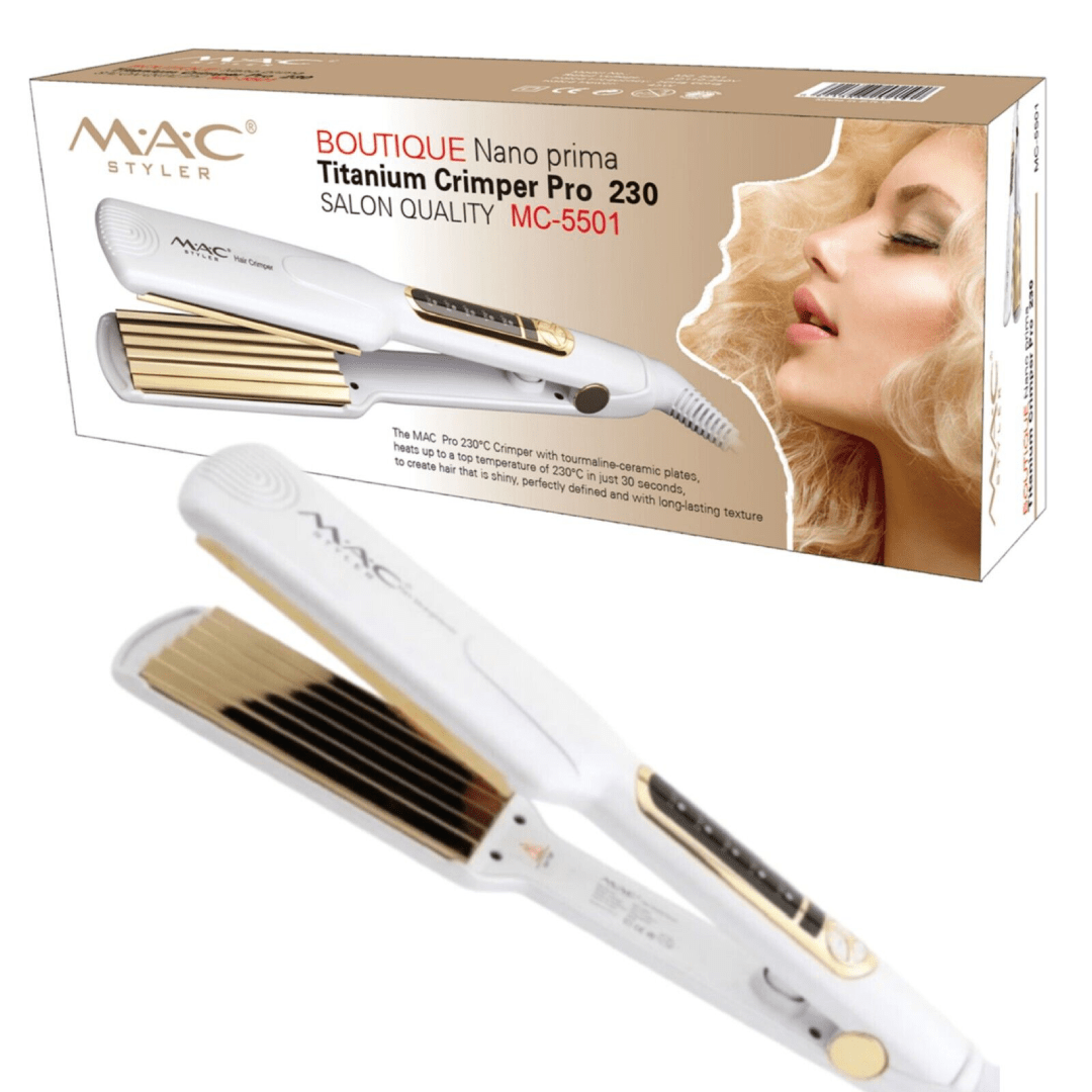 MAC Titanium Hair Crimper Pro 230, MC - 5501