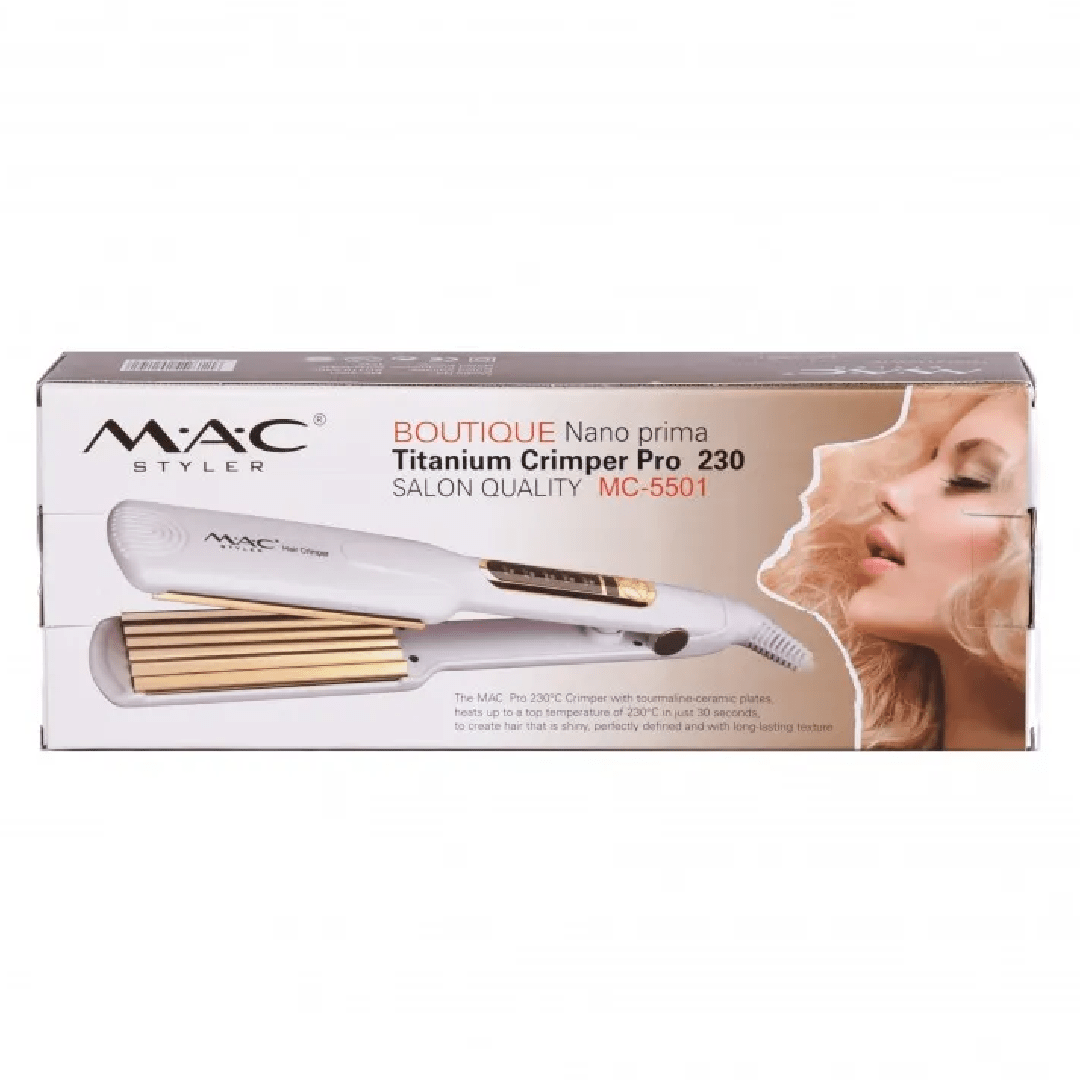 MAC Titanium Hair Crimper Pro 230, MC - 5501