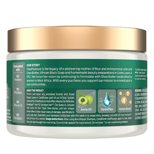 SheaMoisture Amla Oil Bond Repair Leave-In Conditioner 311g