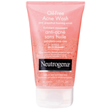 Neutrogena Oil Free Acne Wash Foaming Scrub, Pink Grapefruit Face Wash - 125