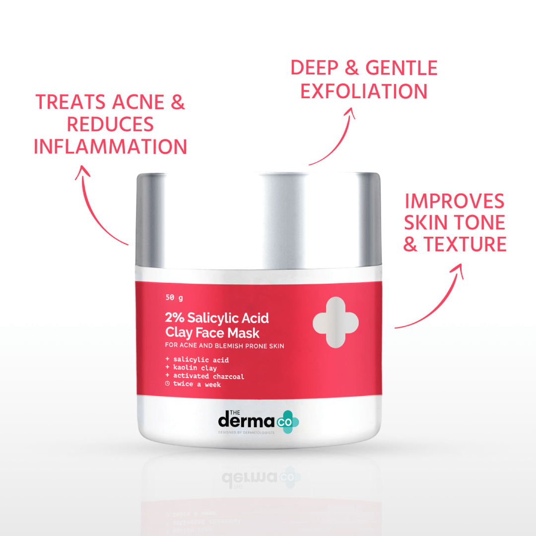 The Derma Co 2% Salicylic Acid Face Mask 50g