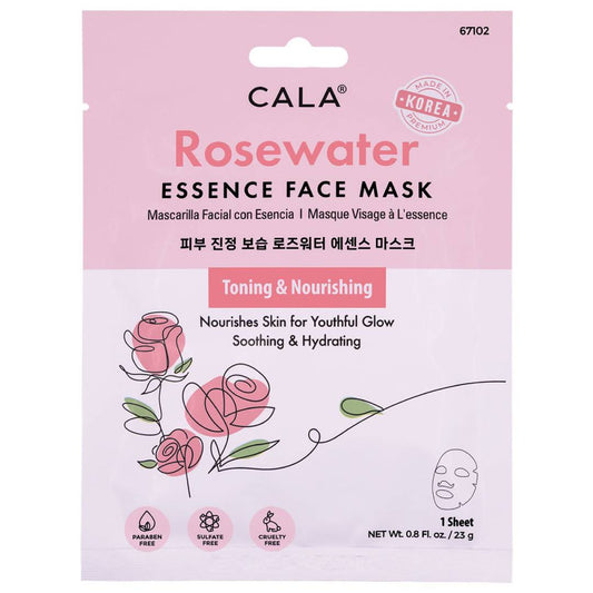 CALA Rosewater Essence Facial Mask 23g (1 sheet )