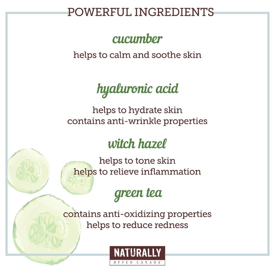 Naturally Cucumber Face Sheet Mask 25g
