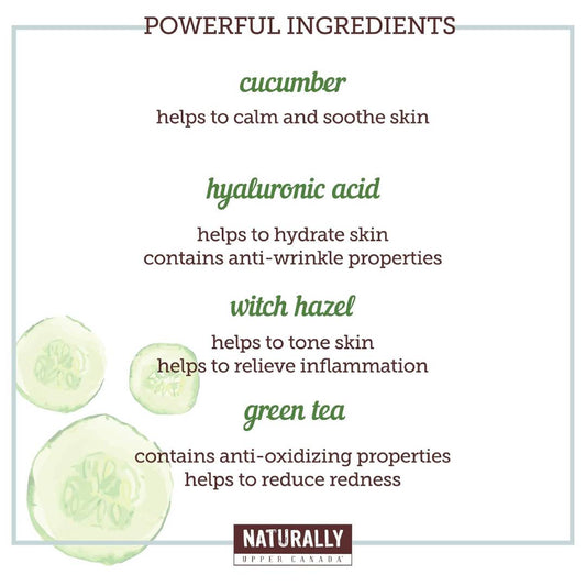 Naturally Cucumber Face Sheet Mask 25g