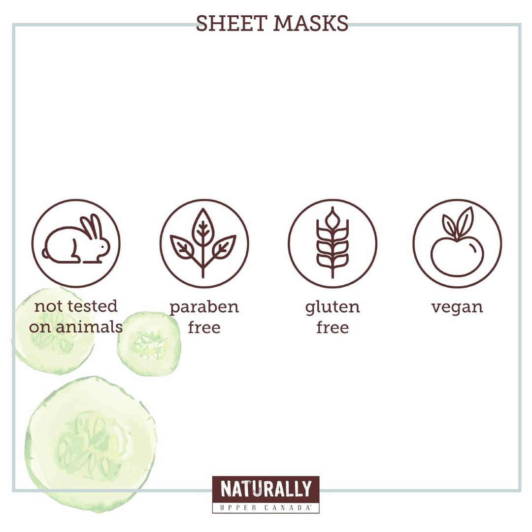 Naturally Cucumber Face Sheet Mask 25g
