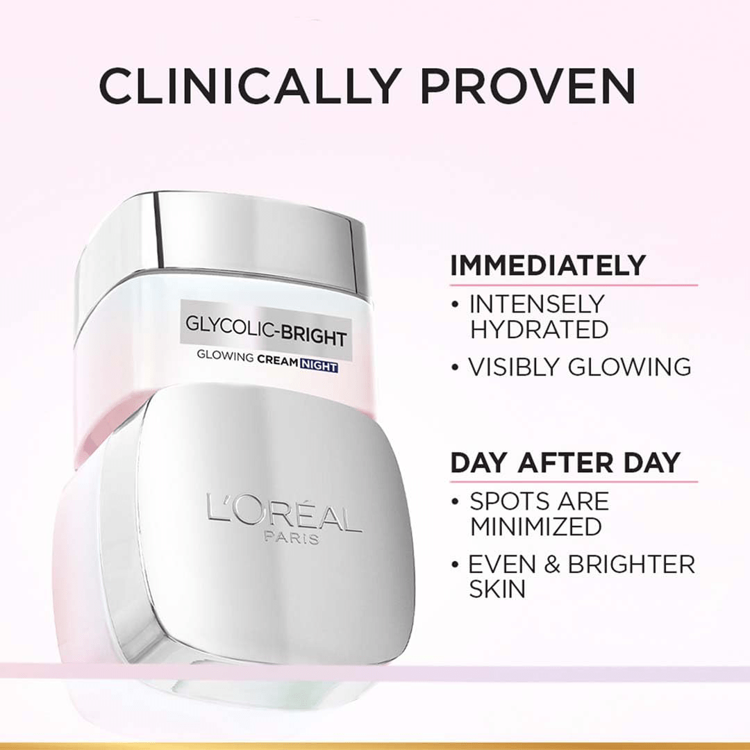 L’Oréal Paris Glycolic Bright Night Cream 50ml