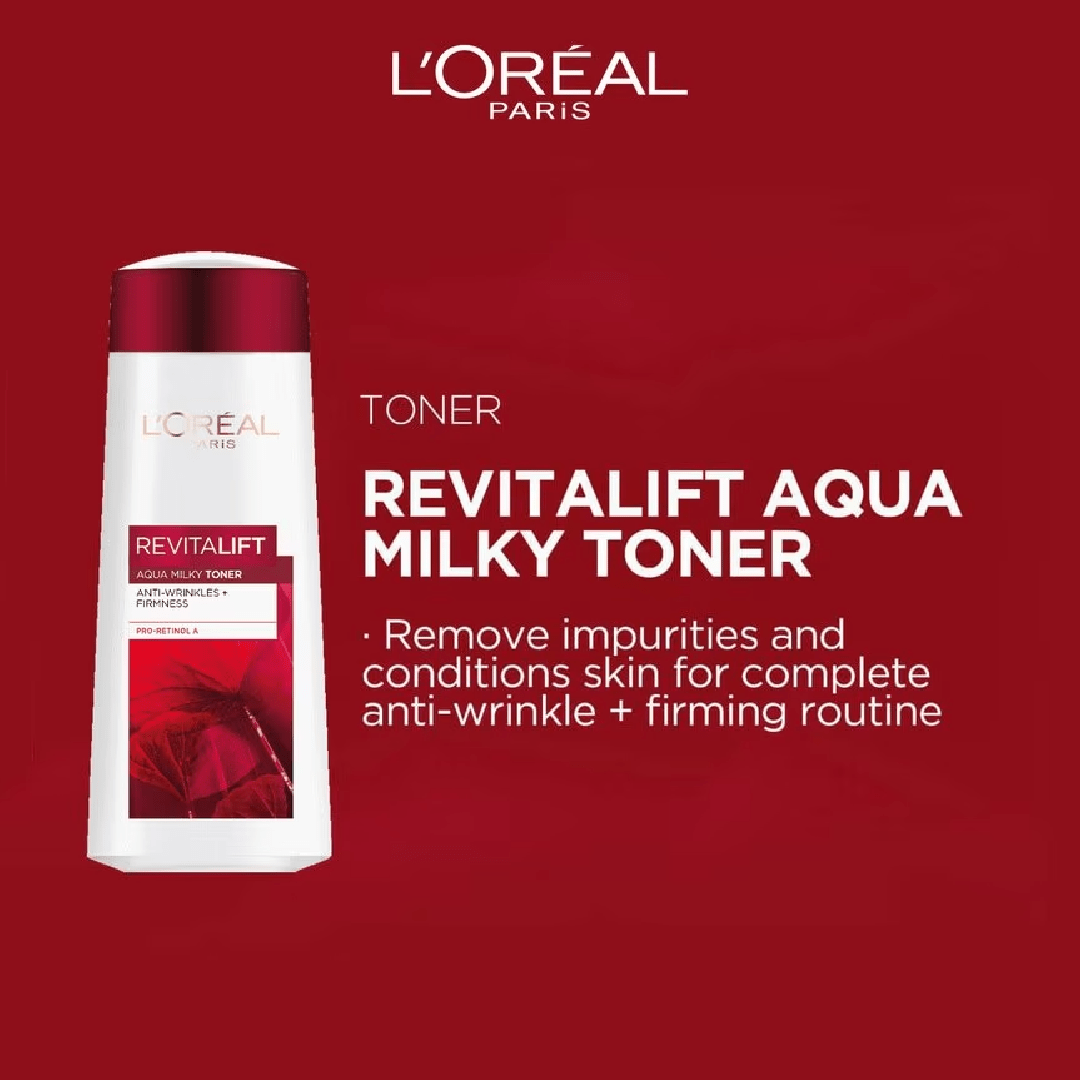 L'Oréal Revitalift Aqua Milky Toner 200ml