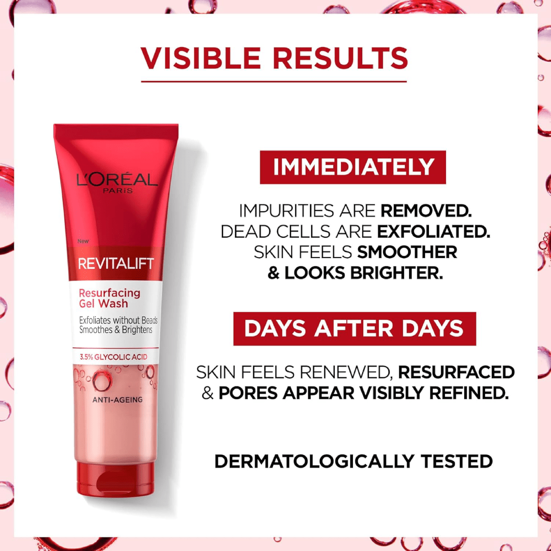 L’Oréal Revitalift Glycolic Gel Cleanser 150ml