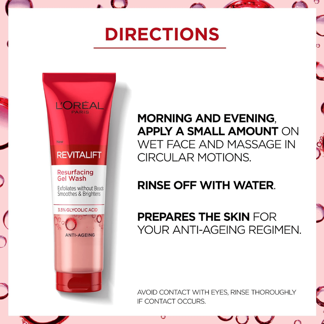 L’Oréal Revitalift Glycolic Gel Cleanser 150ml