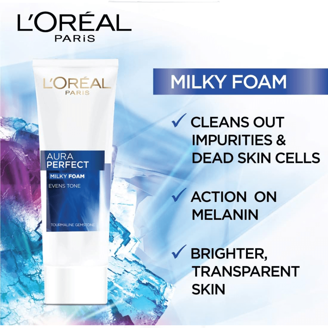L’Oréal White Perfect Milky Foam Cleanser 100ml