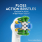Oral-B Pro 100 FlossAction Battery Powered Electric Toothbrush (White)