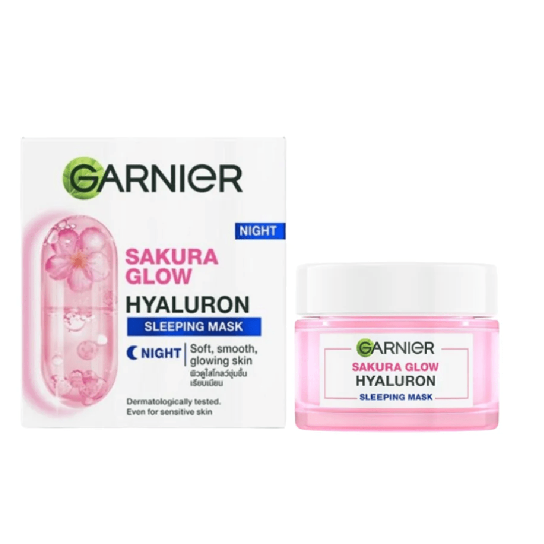 Garnier Sakura Glow Hyaluron Night Mask 50ml