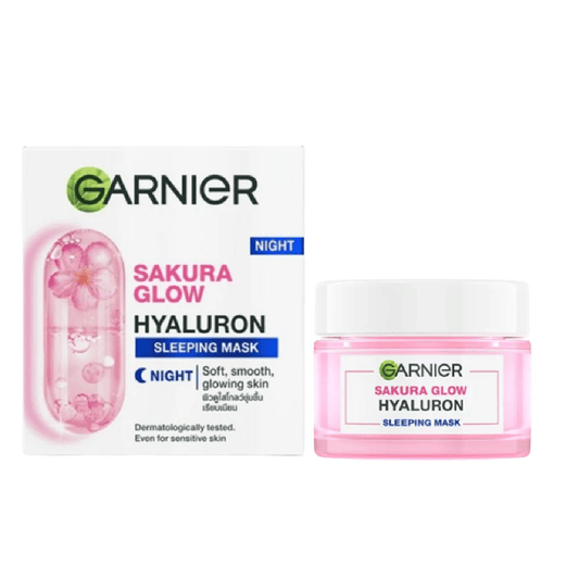 Garnier Sakura Glow Hyaluron Night Mask 50ml