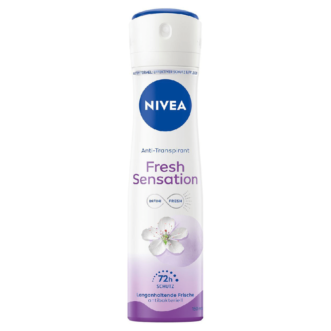 NIVEA Fresh Sensation Anti-Transpirant Spray 72H – 150ml