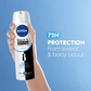 NIVEA Black & White Invisible Pure Spray 48H – 150ml