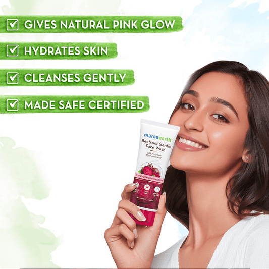 Mamaearth Beetroot Gentle Face Wash 100ml